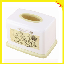 Plastic Rectangle Cartoon Tissue Boxes for Home (FF-5084-3)